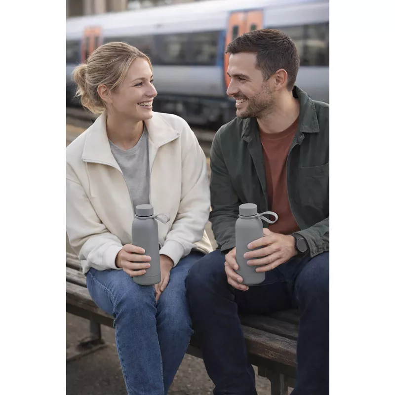 Butelka termiczna NUVIO 500 ml - szary (16249-14)