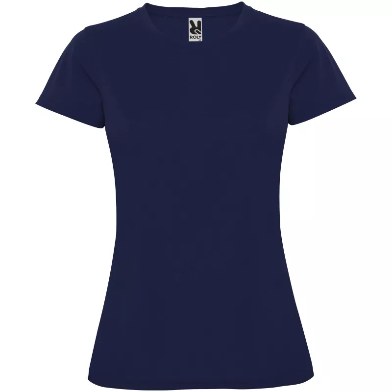 Damska koszulka poliestrowa 150 g/m² ROLY MONTECARLO WOMAN 0423 - Navy Blue (R0423-NAVYBLUE)