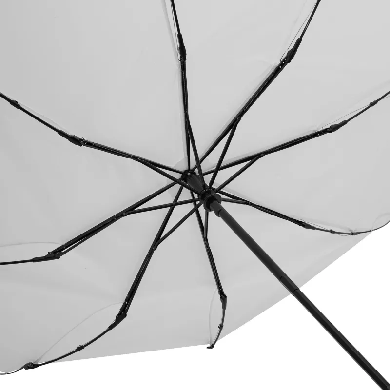 Automatyczny, wiatroodporny, kieszonkowy parasol - biały (56-0101312)