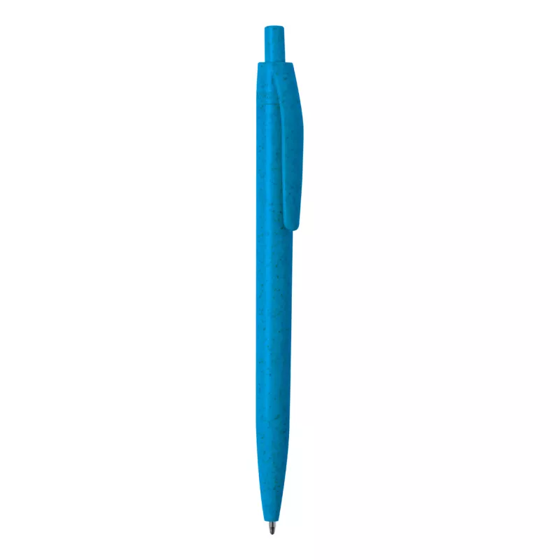 Wipper długopis ze słomy pszenicznej - niebieski (AP721524-06)