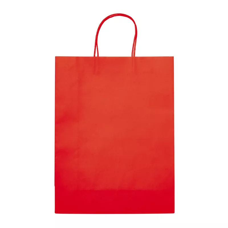 Papierowa torba 30x40x12 cm 120g/m² - czerwony (LT91718-N0021)