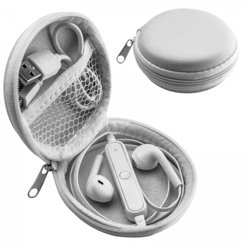 Słuchawki douszne bluetooth SOFIA - biały (3047106)