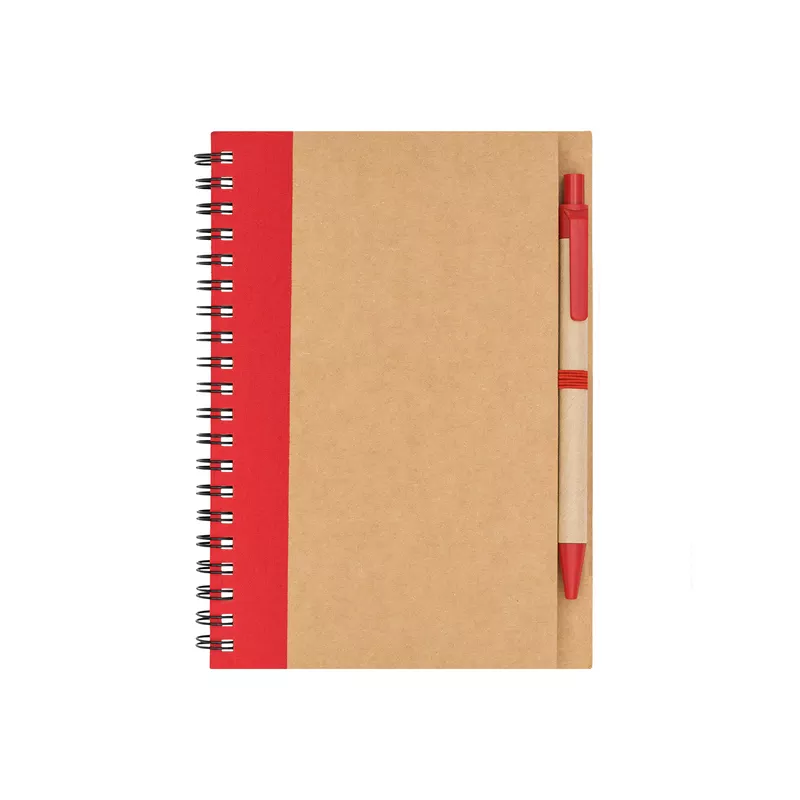Notes B6 z długopisem Dalvik - czerwony (R64267.08)