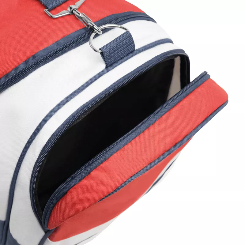 Torba sportowa - biały, czerwony, niebieski (56-0208513)