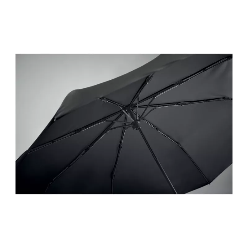 Torba z parasolem składanym 21" RPET SEATTLE - Czarny (MO2476-03)