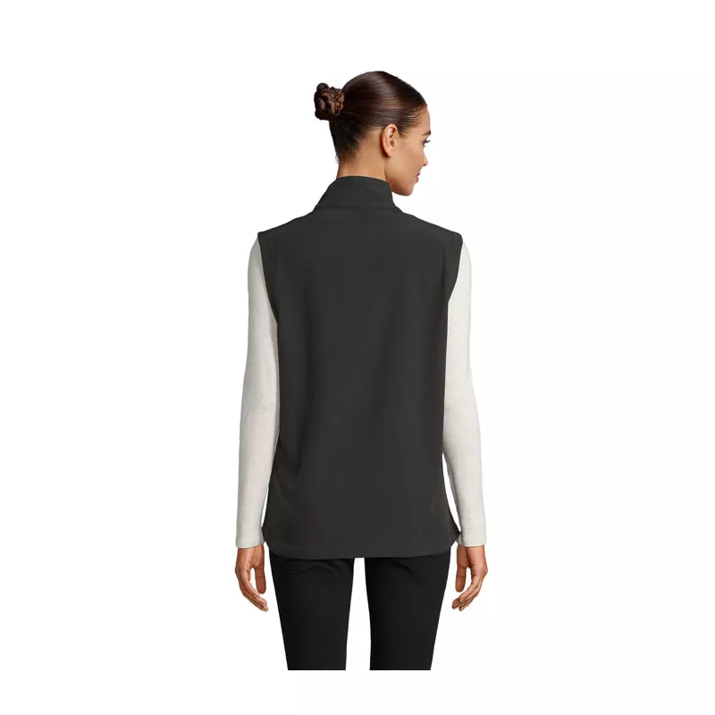 Kamizelka softshell damska Sol's RACE BW WOMEN - Czarny (S02888-BK)