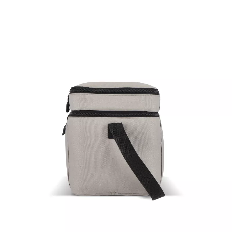 Torba termoizolacyjna R-PET 600D z podwójną komorą 30 x 20 x 25 cm 15 l - szary (LT95389-N0061)