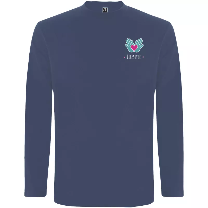 Extreme koszulka męska z długim rękawem - Blue Denim (R1217-BLUDENIM)
