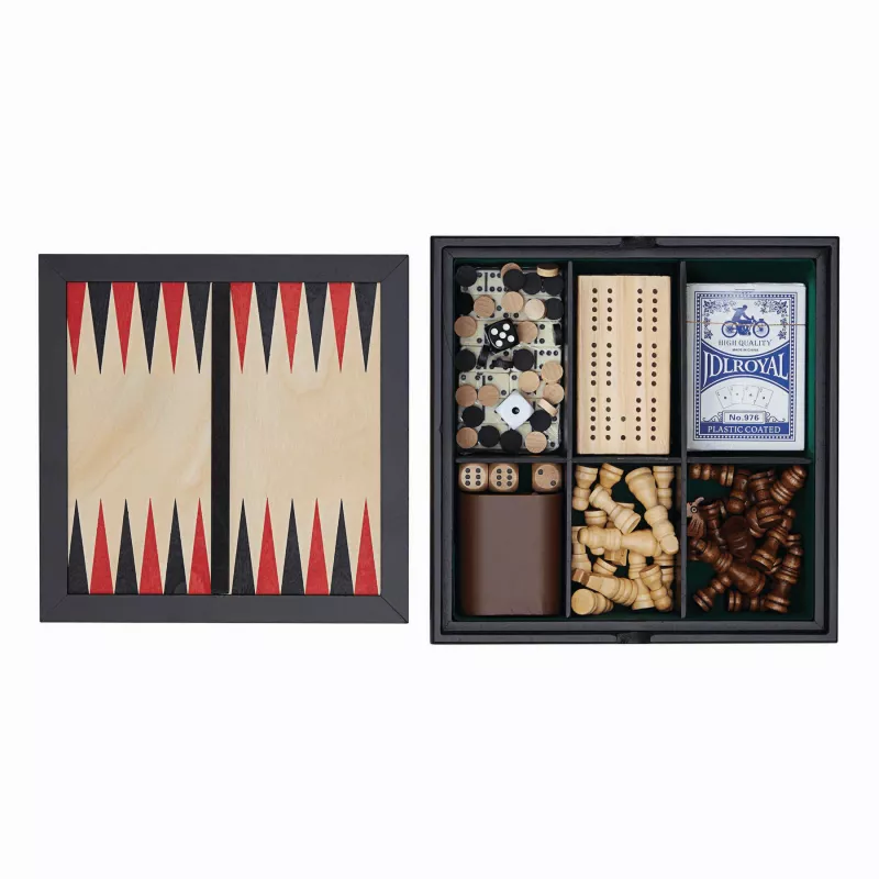 Zestaw gier - brązowy (56-0501030)