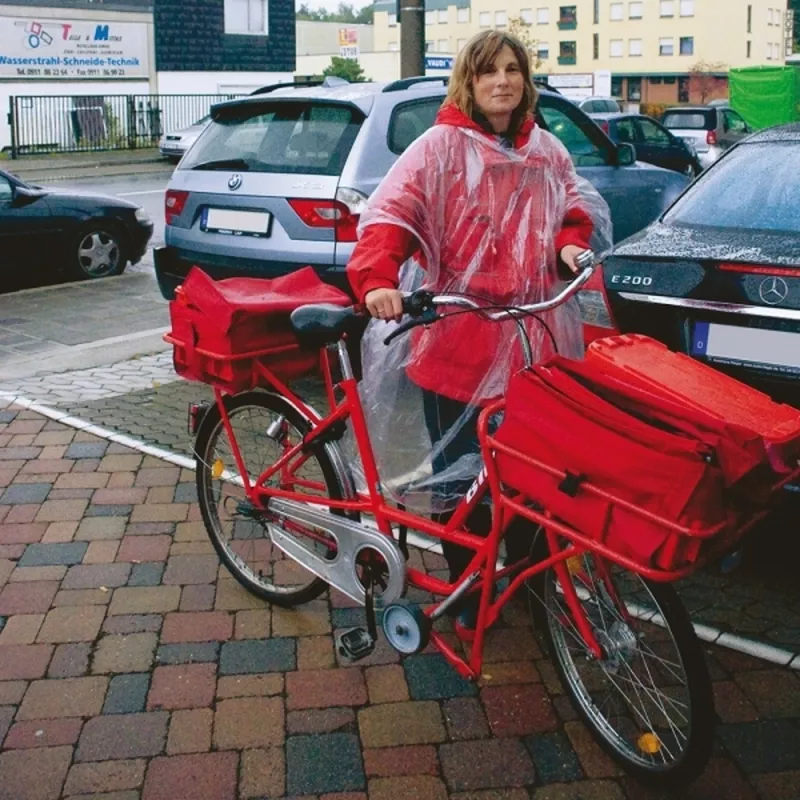 Ponczo przeciwdeszczowe TOURS - przeźroczysty (921866)