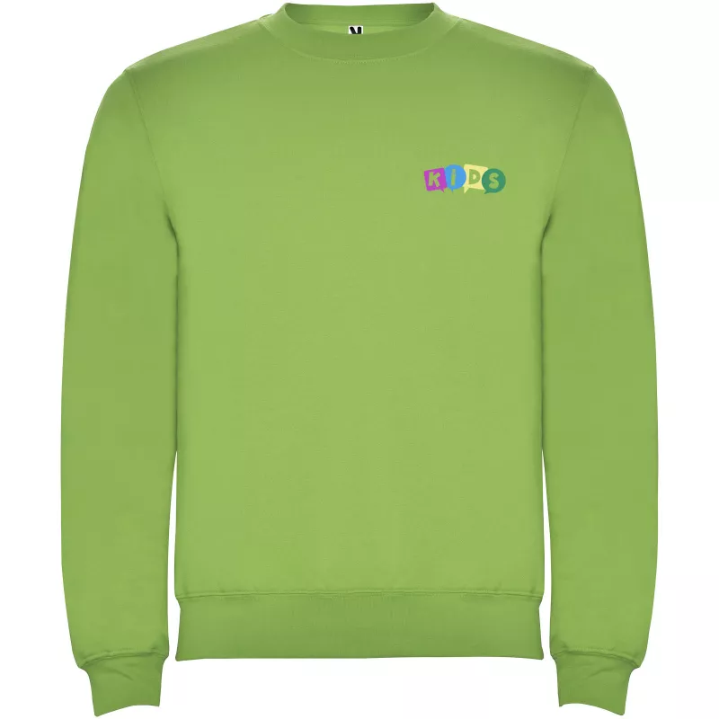 Ulan bluza unisex z zamkiem błyskawicznym na całej długości - Oasis Green (K1070-OASISGR)