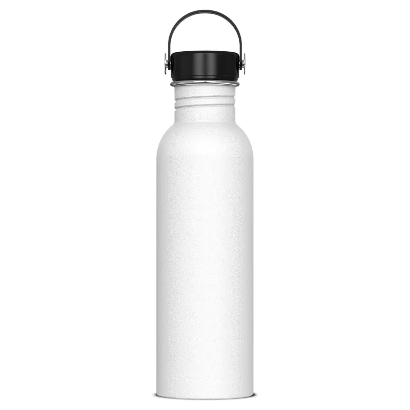 Butelka metalowa z pojedynczą ścianką Marley 750ml - biały (LT98875-N0001)