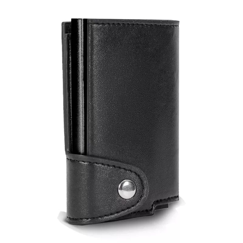 Etui na karty RFID z portfelem - czarno / czarny (LT92190-N0202)