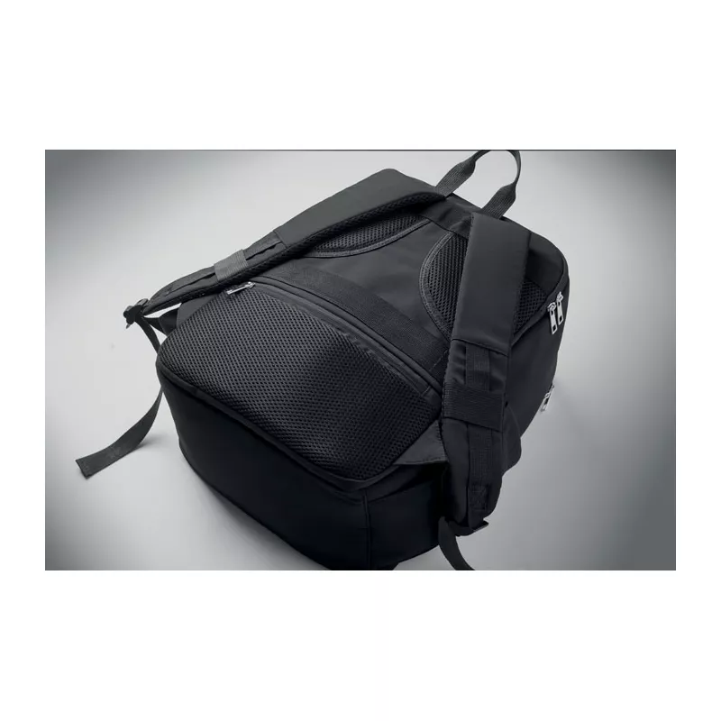 Plecak kabinowy z nylonu na laptop 15" 20 l SALEM - Czarny (MO3155-03)