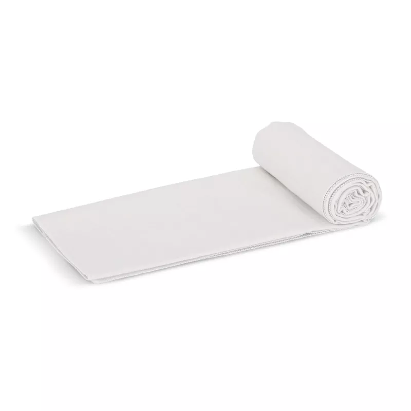 Szybkoschnący ręcznik 200g/m² 100x180cm z nadrukiem full color - biało / szary (LT95005-N0161)