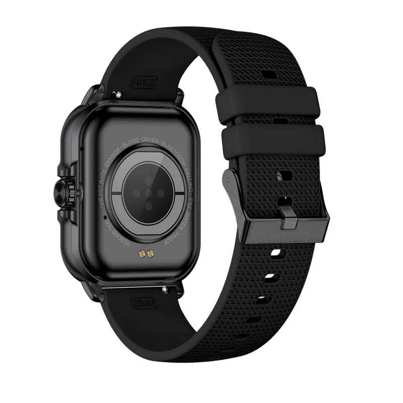 Kolorowy monitor aktywności Prixton AT803 z termometrem - Czarny (2PA02790)