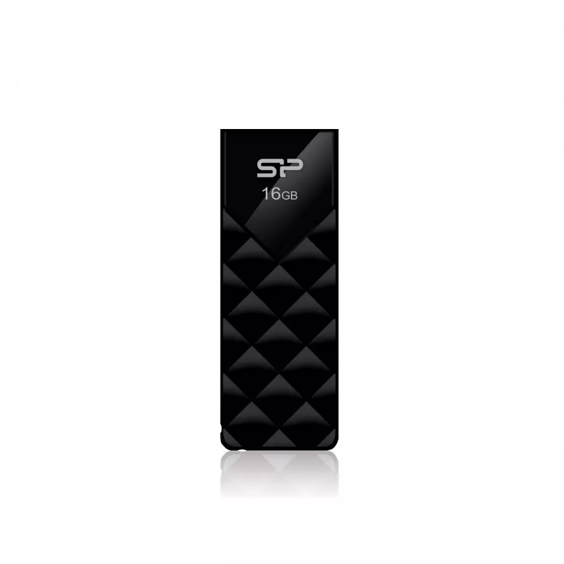 Pendrive Ultima U03, 16GB 2.0 Silicon Power - czarny (EG 812403 16GB)