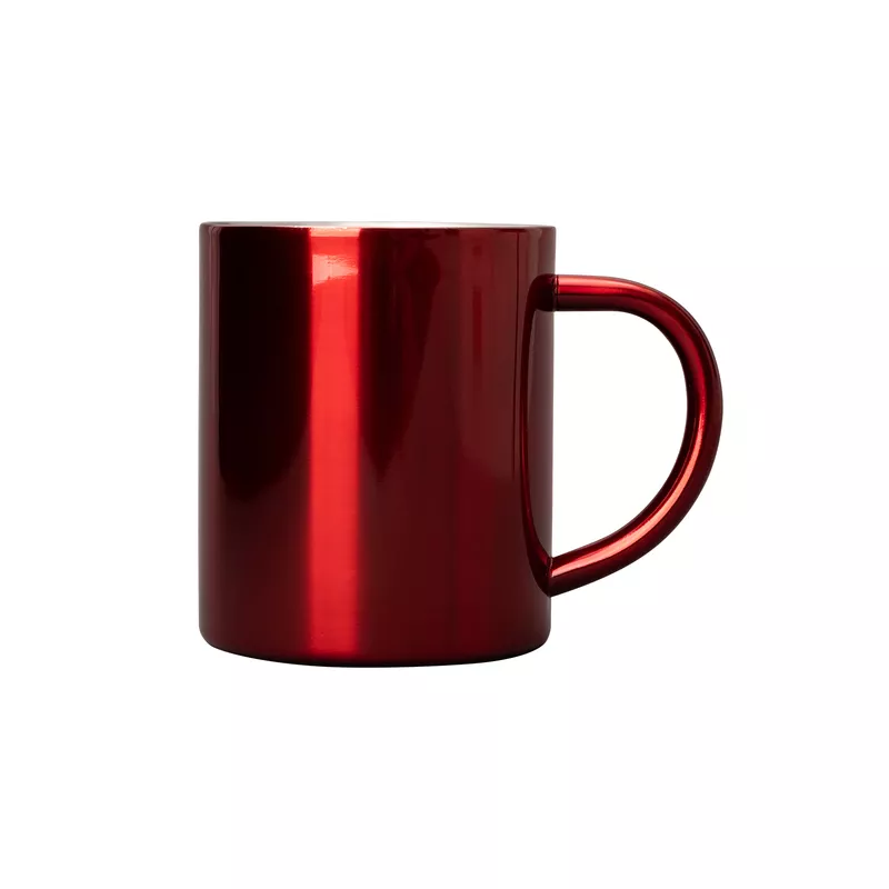 Kubek stalowy Stalwart 240 ml - czerwony (R08490.08)