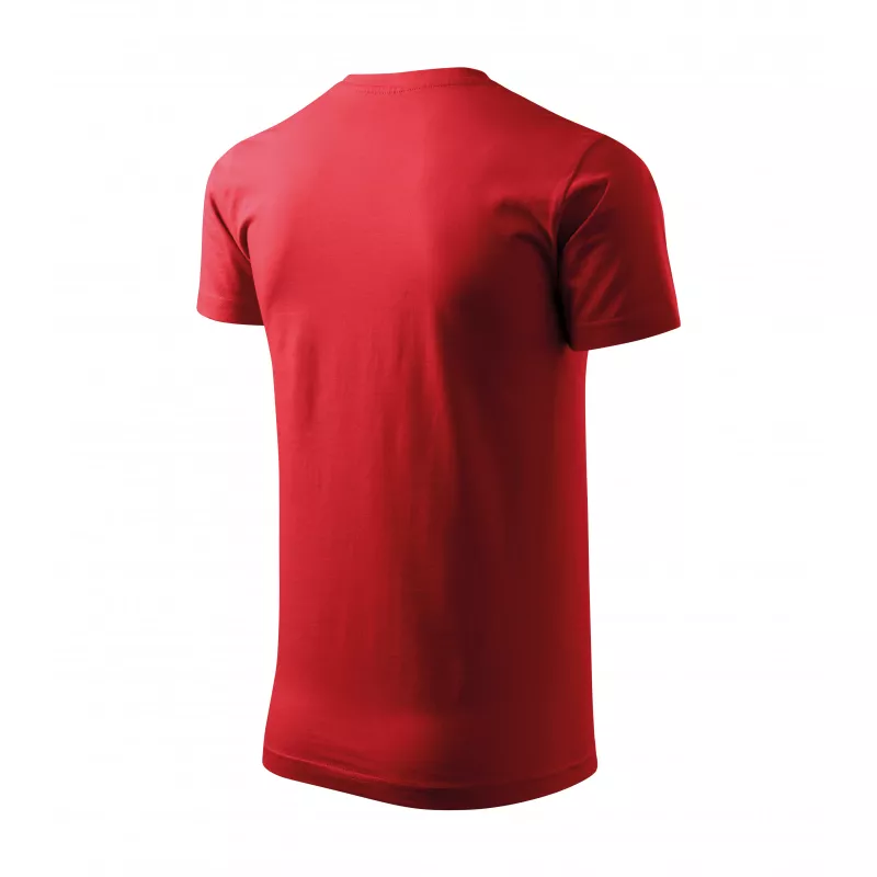 Koszulka bawełniana 200 g/m² HEAVY NEV 137 - Czerwony (ADLER137-CZERWONY)