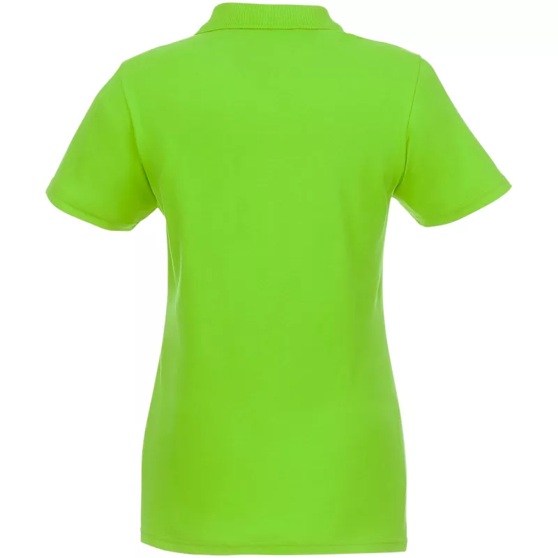 Helios - koszulka damska polo z krótkim rękawem - Zielone jabłuszko (38107-APPLE)