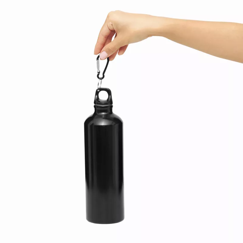 Aluminiowy bidon - czarny (56-0603130)