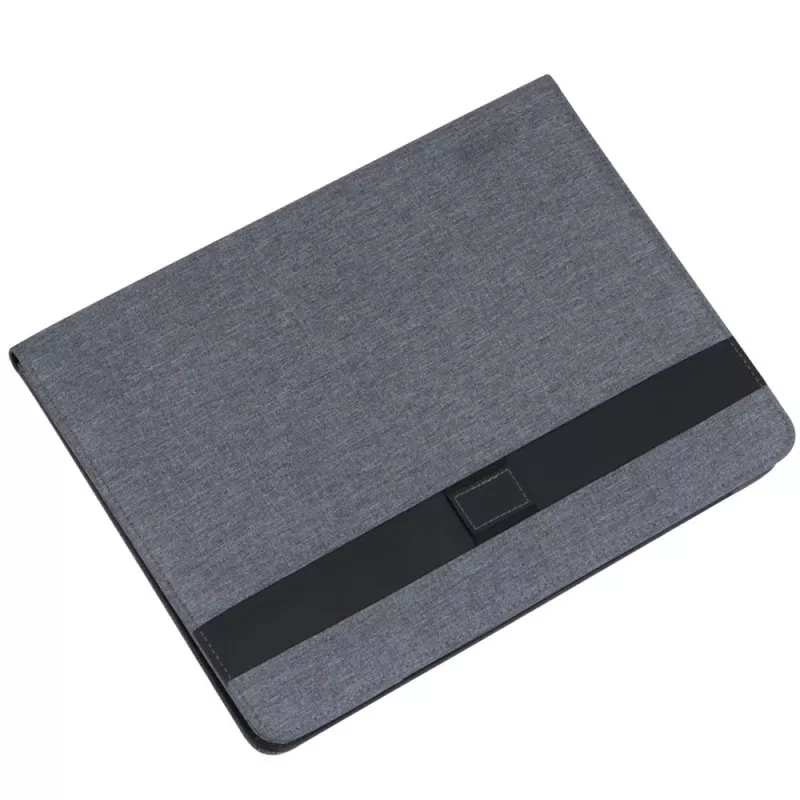 Folder A4 w linie MONDEVILLE - szary (062707)