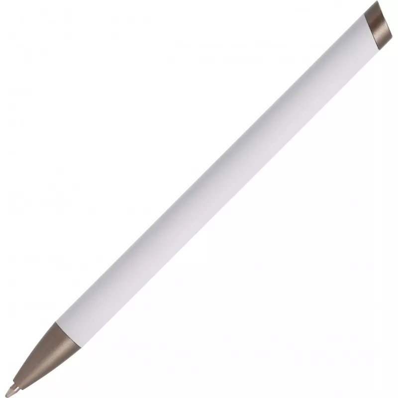 Długopis aluminiowy z dużym klipsem SOUTHAMPTON - biały (556006)