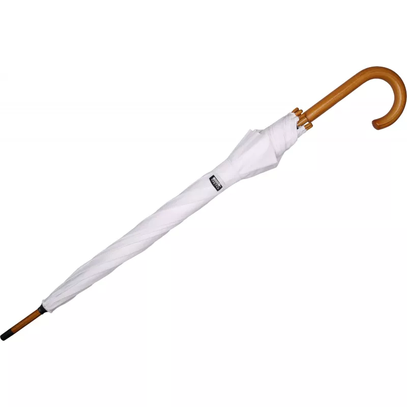 Parasol automatyczny Ø105 rPET HASSELT - biały (243606)