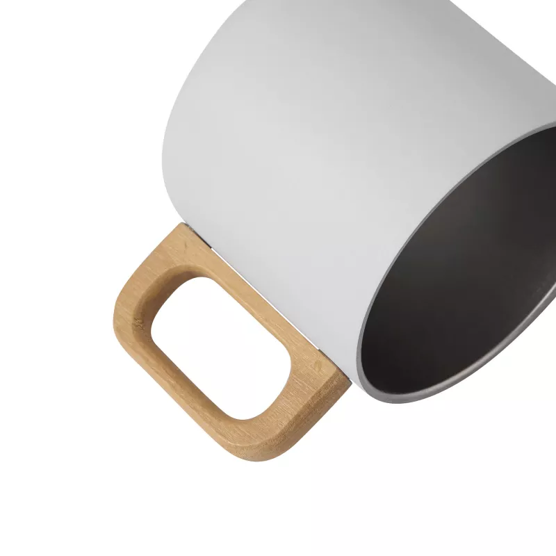 Kubek ze stali nierdzewnej - biały (56-0603148)