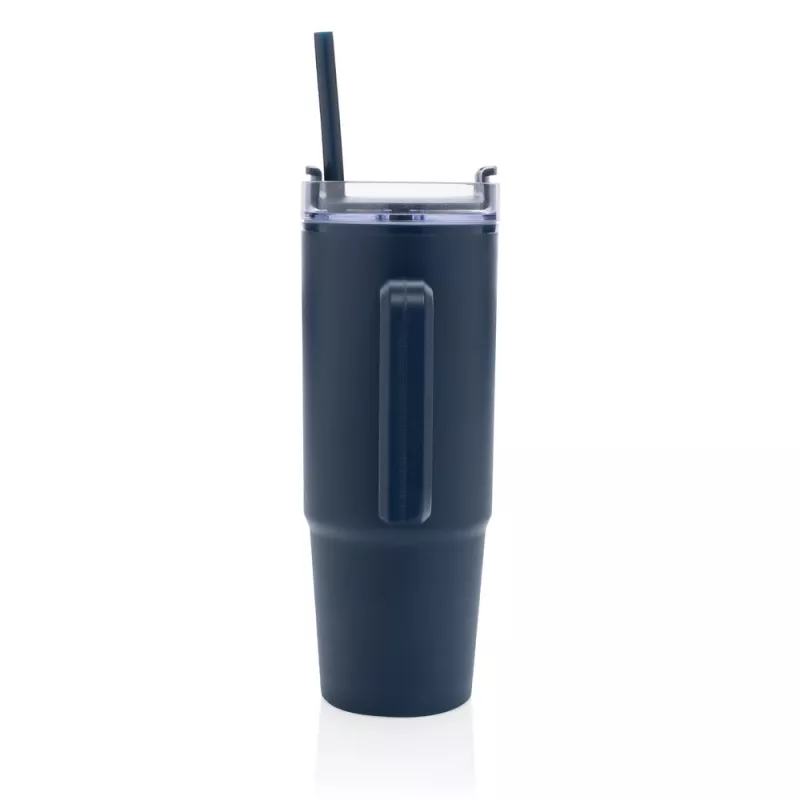 Kubek podróżny 900 ml Tana, plastik z recyklingu - granatowy (P437.100)