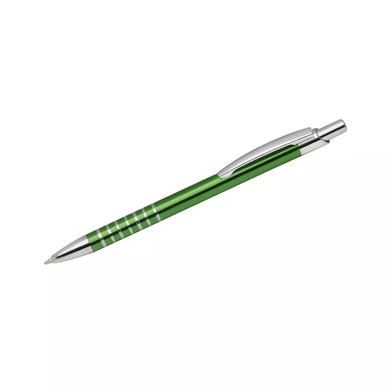 Długopis reklamowy metalowy RING - zielony (19452-05)