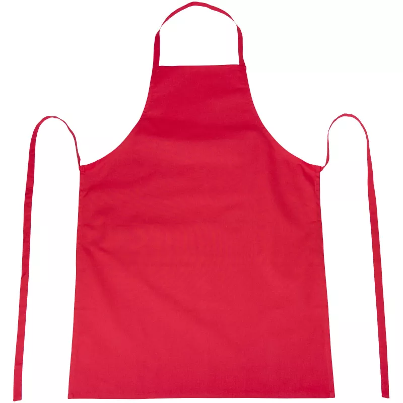 Fartuch kuchenny REEVA 180 g/m² z wiązaniem z tyłu - Czerwony (11271202)