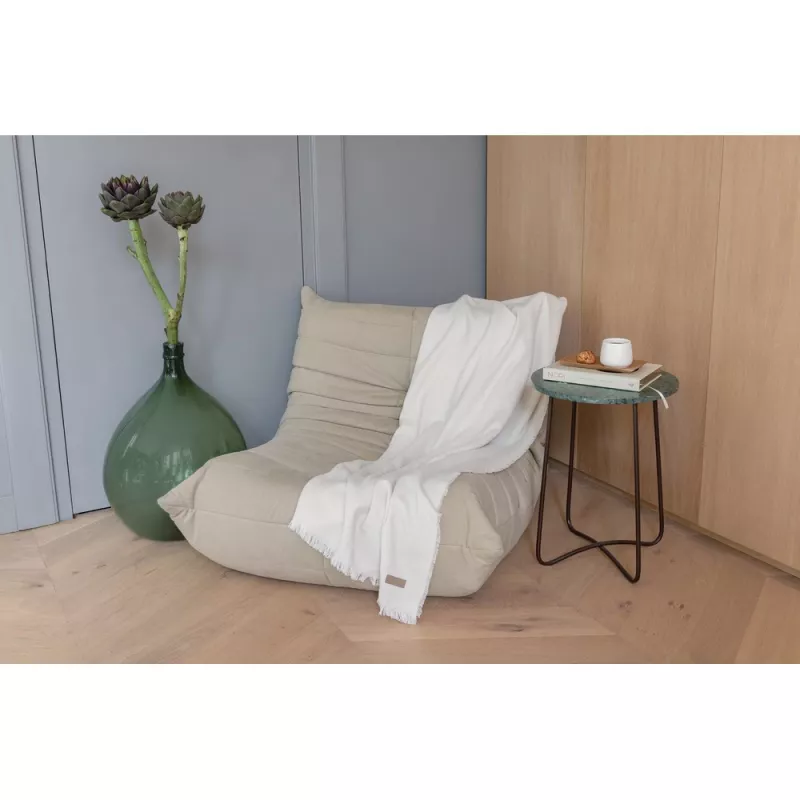 Koc 130 x 150 cm Ukiyo AWARE™ Polylana® - złamany biały (P459.100)