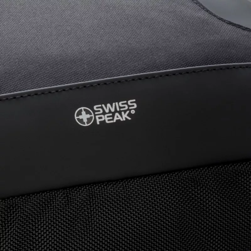 Plecak, torba na laptopa 15" Swiss Peak, ochrona RFID - czarny (P762.451)