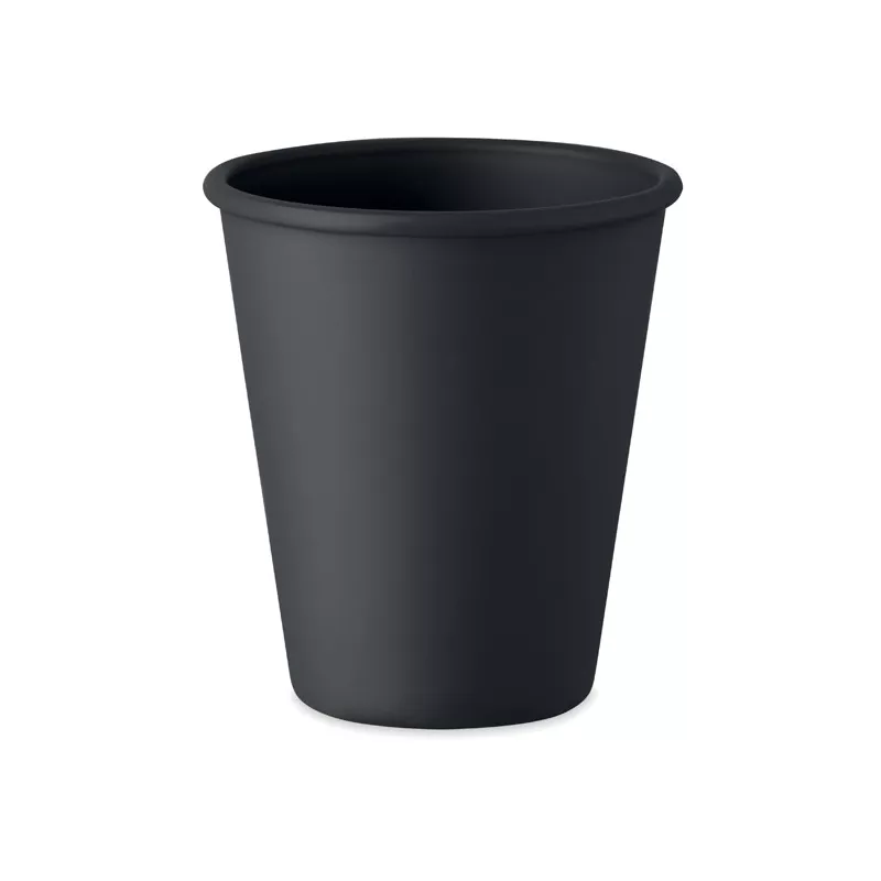 Kubek wielorazowy z PLA 200 ml CUPFUL - Czarny (MO2607-03)