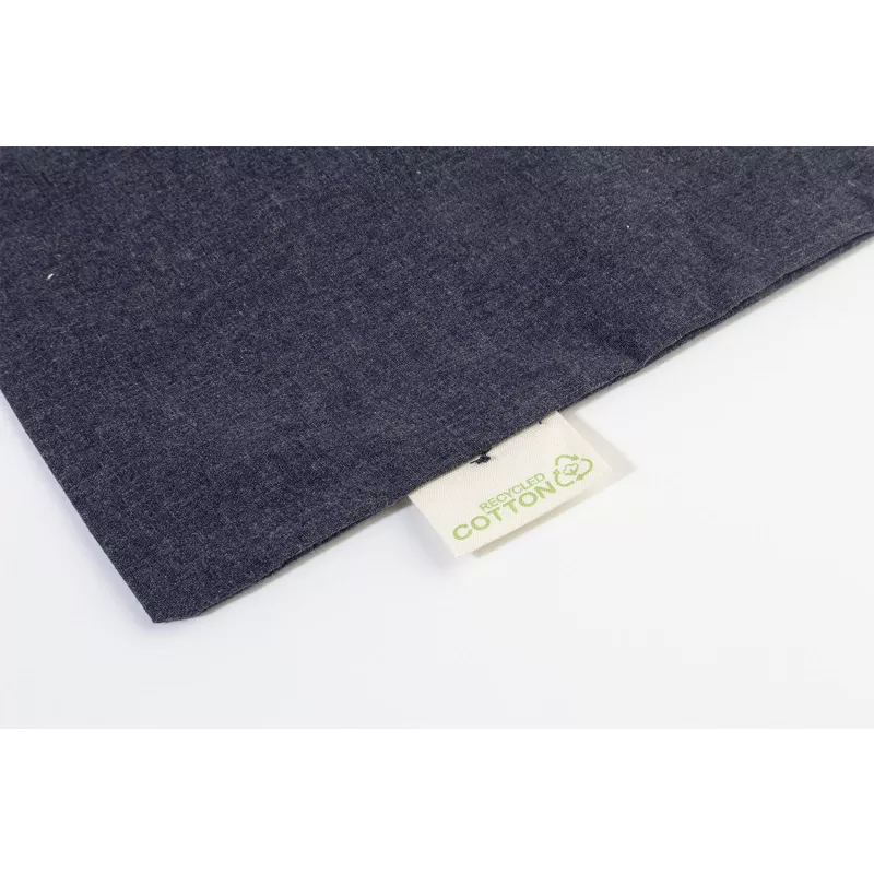 Totepex Hue torba na zakupy z recyklingowanej bawełny - ciemno niebieski (AP800694-06A)