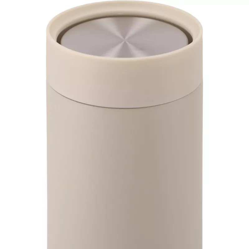 Kubek termiczny stalowy z recyklingu LE PORT MoLu 360 ml - beżowy (535313)
