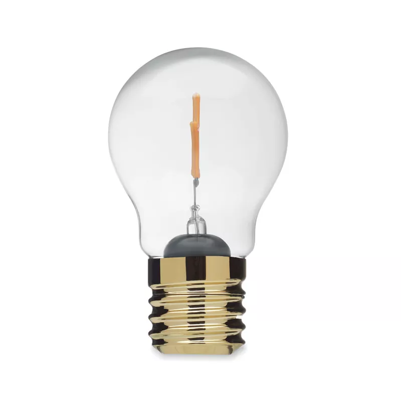 Żarówka dekoracyjna LED z żarnikiem LUMIGLOW - Zólty (CX1582-08)