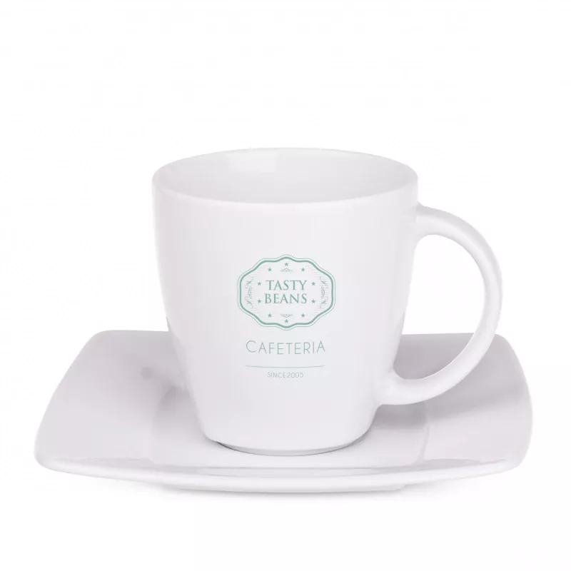 Filiżanka porcelanowa Manhattan Lunch Set (280 ml) - biały (M/109/280ml-BIAŁY)