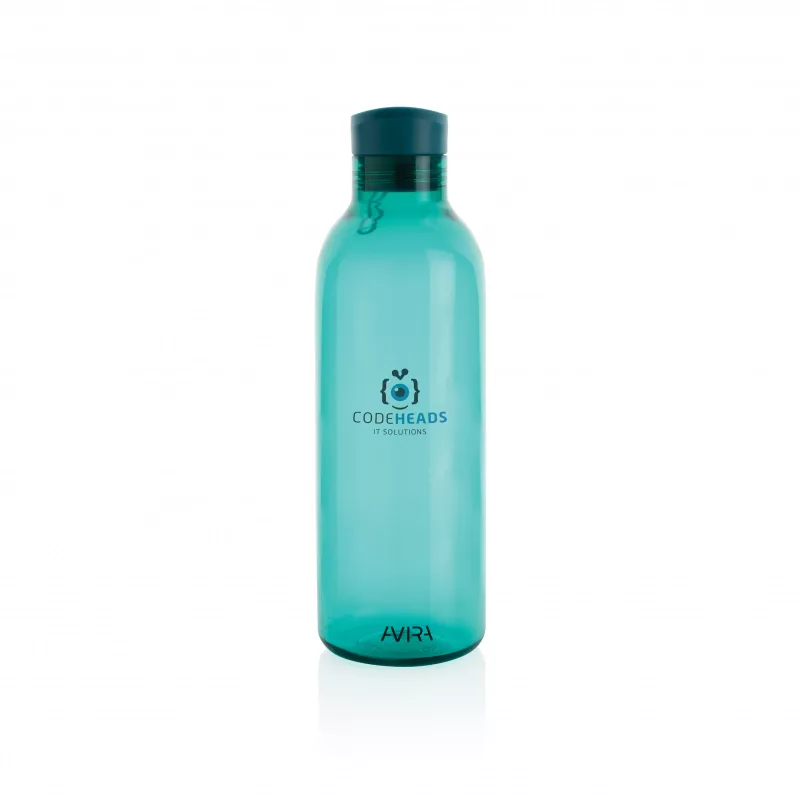 Butelka sportowa 1000 ml Avira Atik z RPET - turkusowy (P438.043)