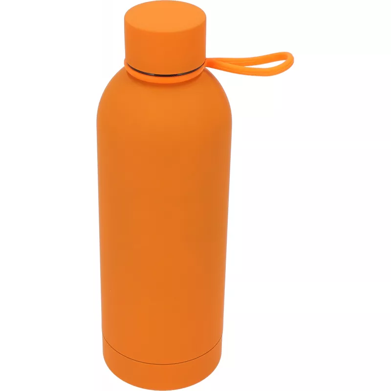 Butelka stalowa soft touch OSTRAVA 750 ml - pomarańczowy (496810)