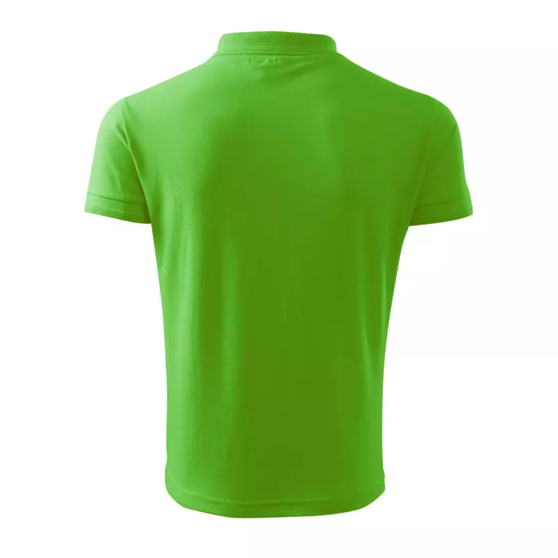 Męska koszulka polo 200 g/m² PIQUE  POLO 203 - Green apple (ADLER203-GREEN APPLE)