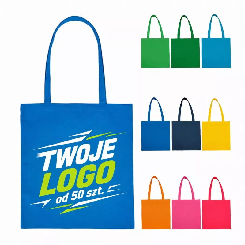 Torba bawełniana 140 g/m², 38 x 42 cm, płaska - niebieski (XT903-ROYAL)