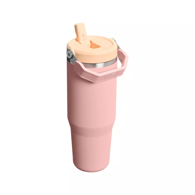 Kubek Stanley IceFlow Flip Straw 0,89l - Peach Rose (10134240217)