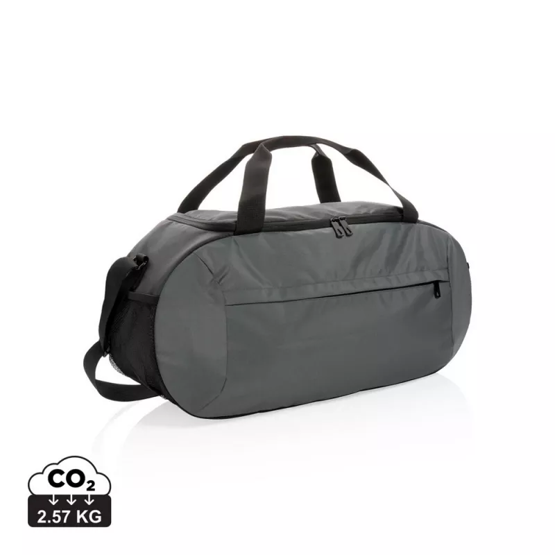 Torba sportowa, podróżna Impact AWARE™ RPET - szary (P707.142)