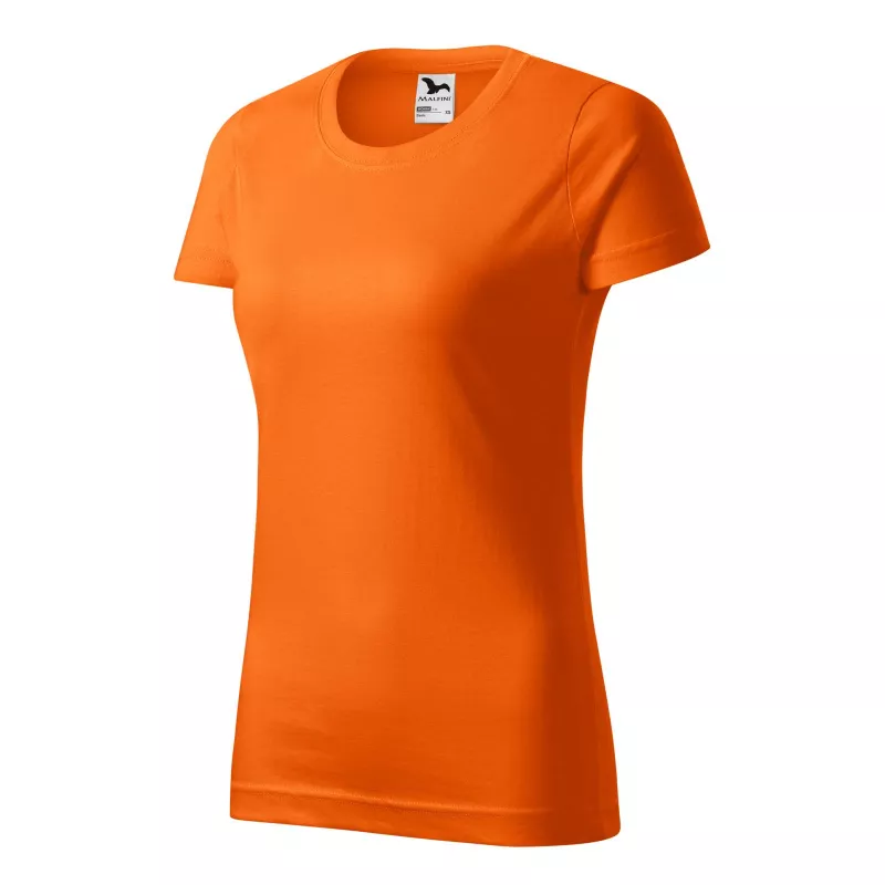 Koszulka bawełniana damska 160 g/m²  BASIC 134 - Pomarańczowy (ADLER134-POMARAńCZOWY)