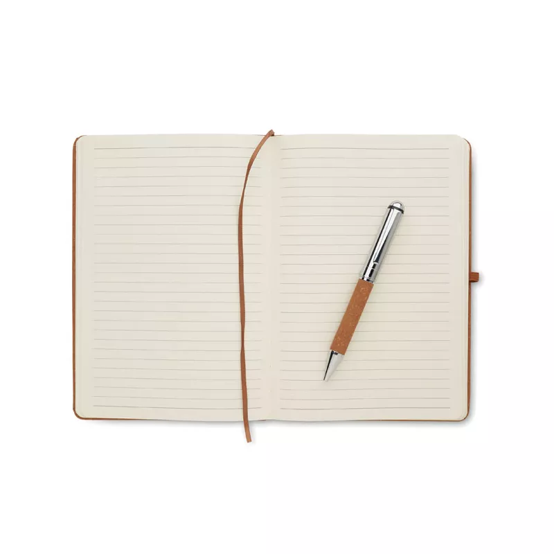 Notes A5 80 kartek w linię ELEGANOTE - Bezowy (MO2195-13)