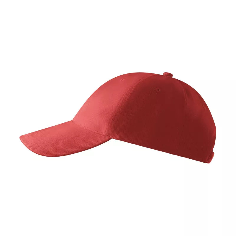 Reklamowa czapka z daszkiem Malfini 6P 305 - Bordowy (ADLER305-BORDOWY)