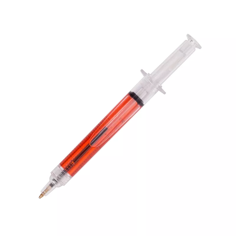 Długopis strzykawka CURE - czerwony (R73429.08)