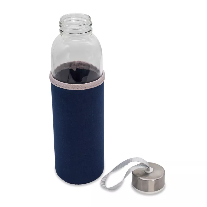 Szklana butelka Vim 500 ml - granatowy (R08276.42)